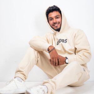 off white oversized hoodie