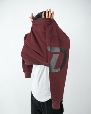 redwine oversized sweatshirt